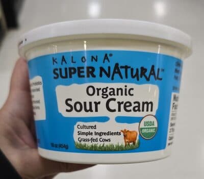 Kalona Supernatural Organic Sour Cream