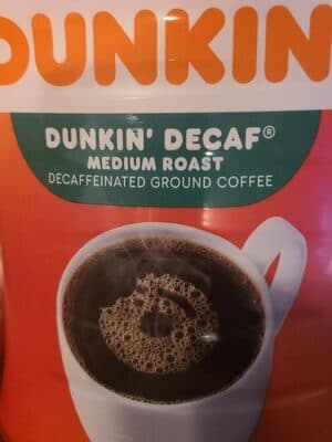 Dunkin Decaf