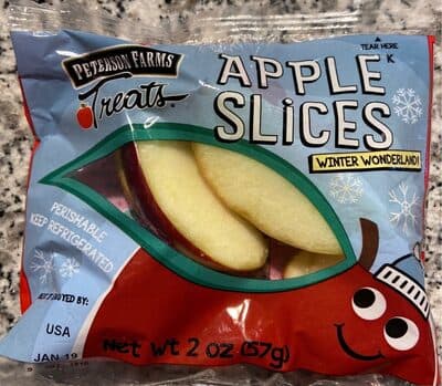 Apple slices