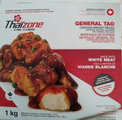General Tao chicken breast pieces