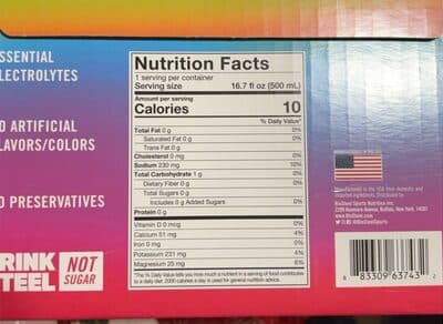 Rainbow Twist Sport Drinks