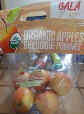 Pommes biologique