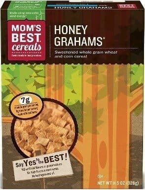 Honey Grahams Sweetened Whole Grain Wheat and Corn Cereal