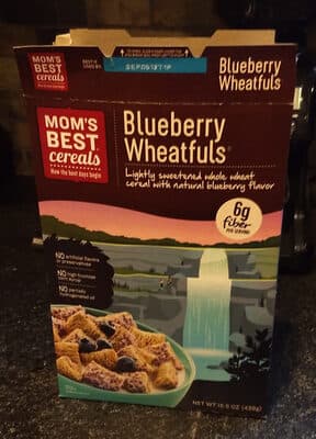 Blueberry Wheatfuls Lightly Sweetened Whole Wheat Cereal