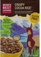 NATURALLY FLAVORED SWEETENED RICE CEREAL WITH REAL COCOA, CRISPY COCOA RICE