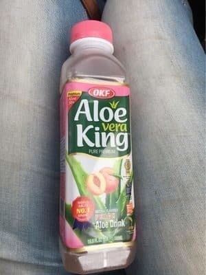 OKF Aloe Vera Drink, Peach