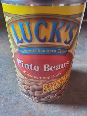 Pinto Beans Seasoned With Pork