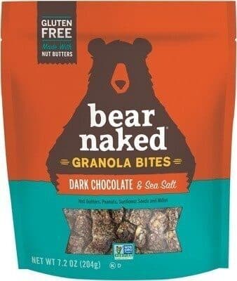 Granola Bites, Dark Chocolate & Sea Salt