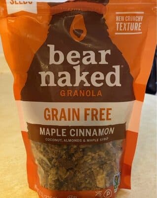 Maple Cinnamon Coconut, Almonds & Maple Syrup Grain Free Granola