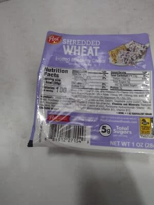 Frosted Blueberry Shredded Wheat Cereal
