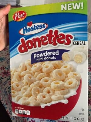 Powdered Mini Donuts Cereal