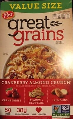 Cranberry Almond Crunch Cereal
