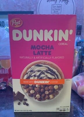 Mocha Latte Flavored Cereal