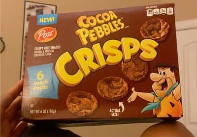 Chocolate Flavor Crispy Rice Snacks