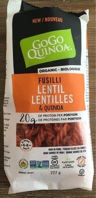Fusilli Lentilles et Quinoa