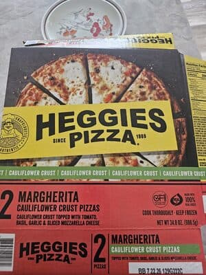 Margherita Cauliflower Crust Pizza