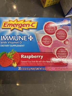 Alacer Emergen-C Immune + Raspberry