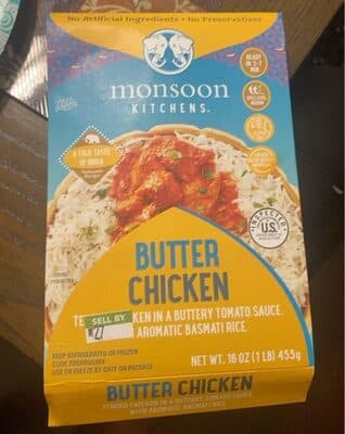 Monsoon Kitchens Butter Chicken