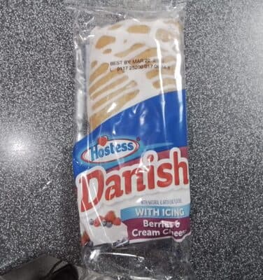 Cream Cheese With Icing Danish