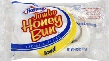 Iced Jumbo Honey Bun