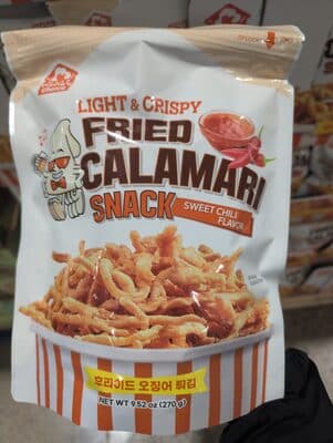 Light & Crispy Fried Calamari Snack