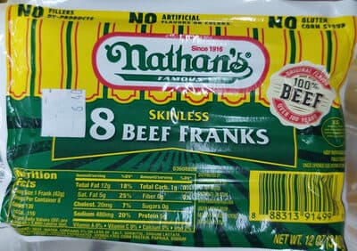 Skinless Beef Franks