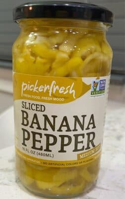Sliced Banana Pepper