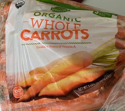 Organic Whole Carrots