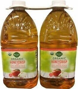 Honeycrisp Style Organic 100% Apple Juice From Concentrate