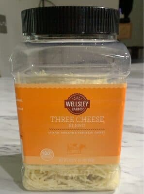 Three Cheese Blend Asiago, Romano & Parmesan Cheese