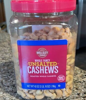 Unsalted Whole Fancy Roasted Cashews