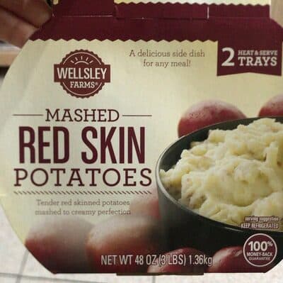 Red Skin Mashed Potatoes