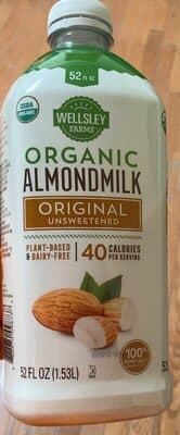 Original Unsweetened Organic Almondmilk
