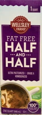 Fat Free Half And Half
