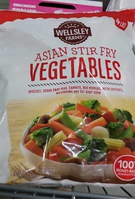 Asian stir fry vegetables