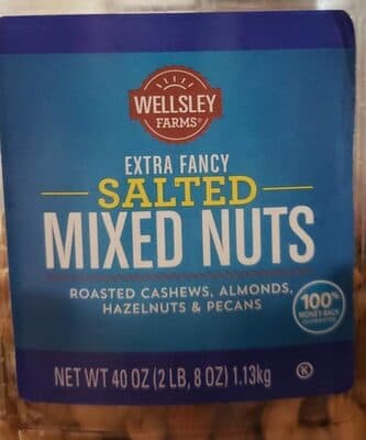 Extra Fancy Salted Mixed Nuts