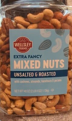 Extra Fancy Mixed Nuts Unsalted & Roasted