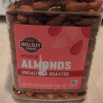 Unsalted & Roasted Almonds