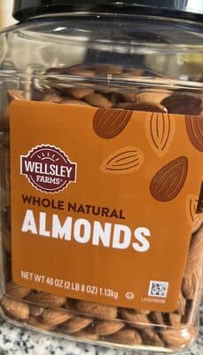 Whole Natural Almonds