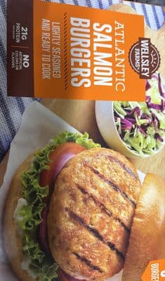 Atlantic Salmon Burgers