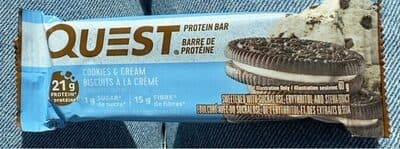 Barre De Protéines Cookies And Cream