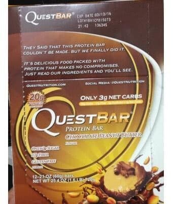 Chocolate Peanut Butter Flavor Protein Bars