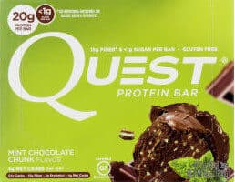 Mint Chocolate Chunk Flavor Protein Bar