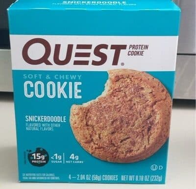 Snickerdoodle Protein Cookies
