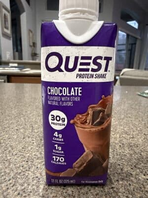Quest Chocolate Protein Shake