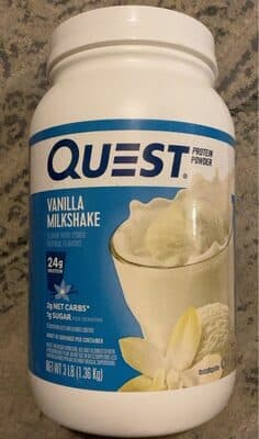 Quest Protein Powder Vanilla Milkshake
