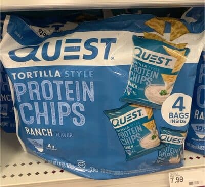 Ranch Flavor Tortilla Style Protein Chips