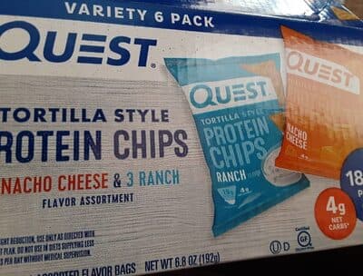 Tortilla Style Protein Chips