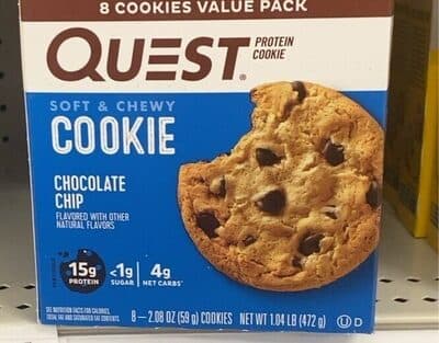 Chocolate Chip Flavored Soft & Chewy Protein Cookie