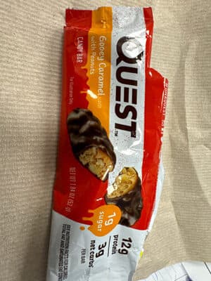 Gooey Carmel With Peanuts